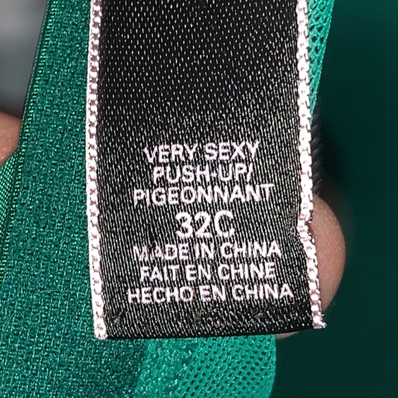 Victoria’s Secret Very Sexy push-up bra In Emerald green - Picture 8 of 8
